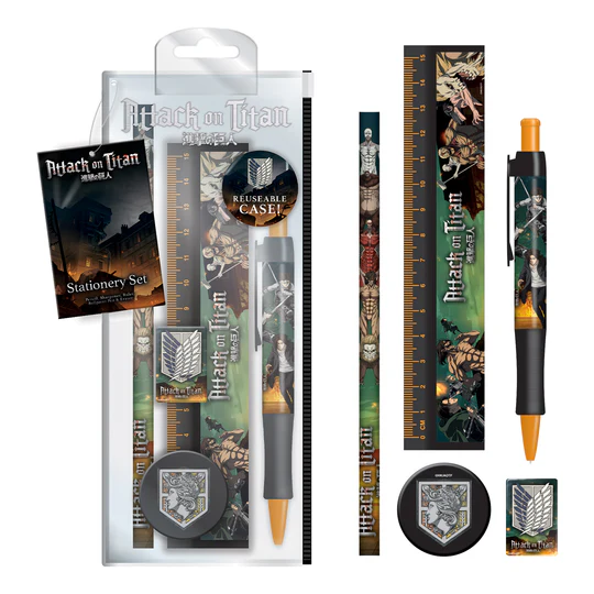 SR74230 - ATTACK ON TITAN - STATIONERY SET - ULTIMATE CLASH