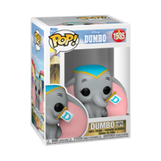 DISNEY: DUMBO - POP FUNKO VINYL FIGURE 1535 DUMBO W/FLAG 9CM