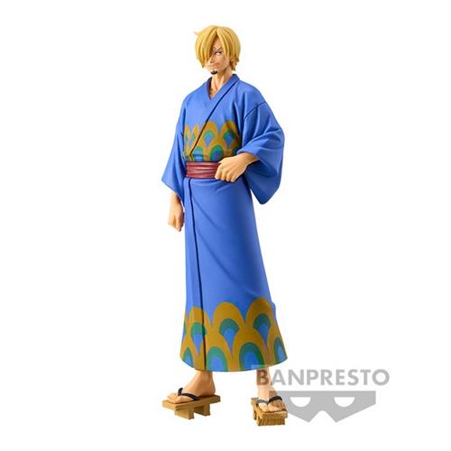 88989 - ONE PIECE - DXF - THE GRANDLINE SERIES - WANOKUNI - SANJI - STATUA 17CM