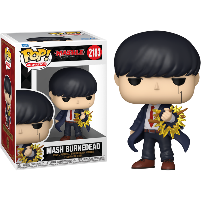 MASHLE S1 - POP FUNKO VINYL FIGURE 2183 MASH BURNEDEAD 9CM