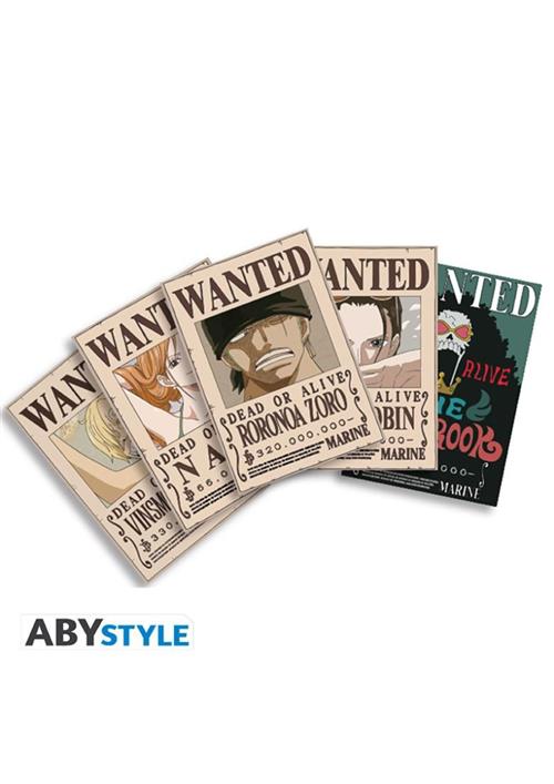 ABYDCO889 - ONE PIECE - POSTCARDS - SET 2 (5PZ) (14,8X10,5)
