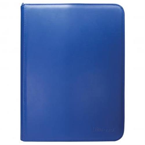 15900 - VIVID ZIPPERED 9-POCKET PRO-BINDER - BLUE