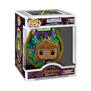 DISNEY PRINCESS- STAINED GLASS S1 - POP FUNKO DELUXE VINYL FIGURE 1703 AURORA (GLASS)