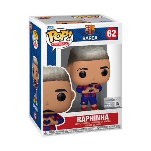 FOOTBALL: BARCELLONA F.C. - POP FUNKO VINYL FIGURE 62 RAPHINA 9CM