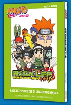 NARUTO SAGA VOL.5: NARUTO MANGA - ROCK LEE, PRODEZZE DI UN GIOVANE NINJA VOL.4