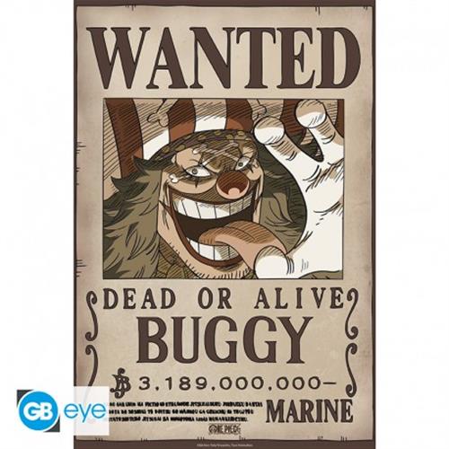 GBYDCO641 - ONE PIECE - POSTER (52X38) - WANTED BUGGY WANO