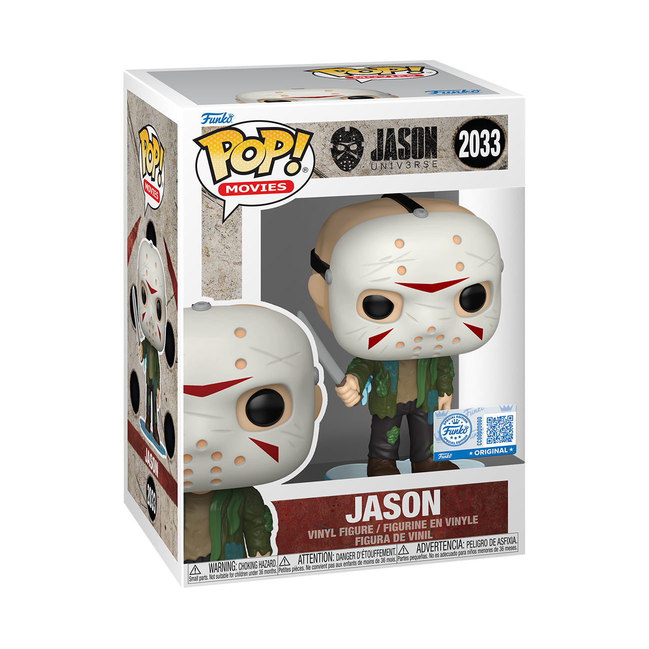 JASON UNIVERSE - POP FUNKO VINYL FIGURE - JASON (WATER) 9CM FUNSIDE EXCL