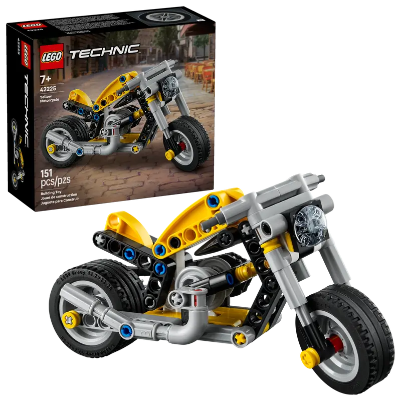 42225 - TECHNIC - MOTO GIALLA
