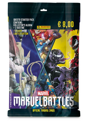 MARVEL BATTLES TRADING CARD - STARTER PACK