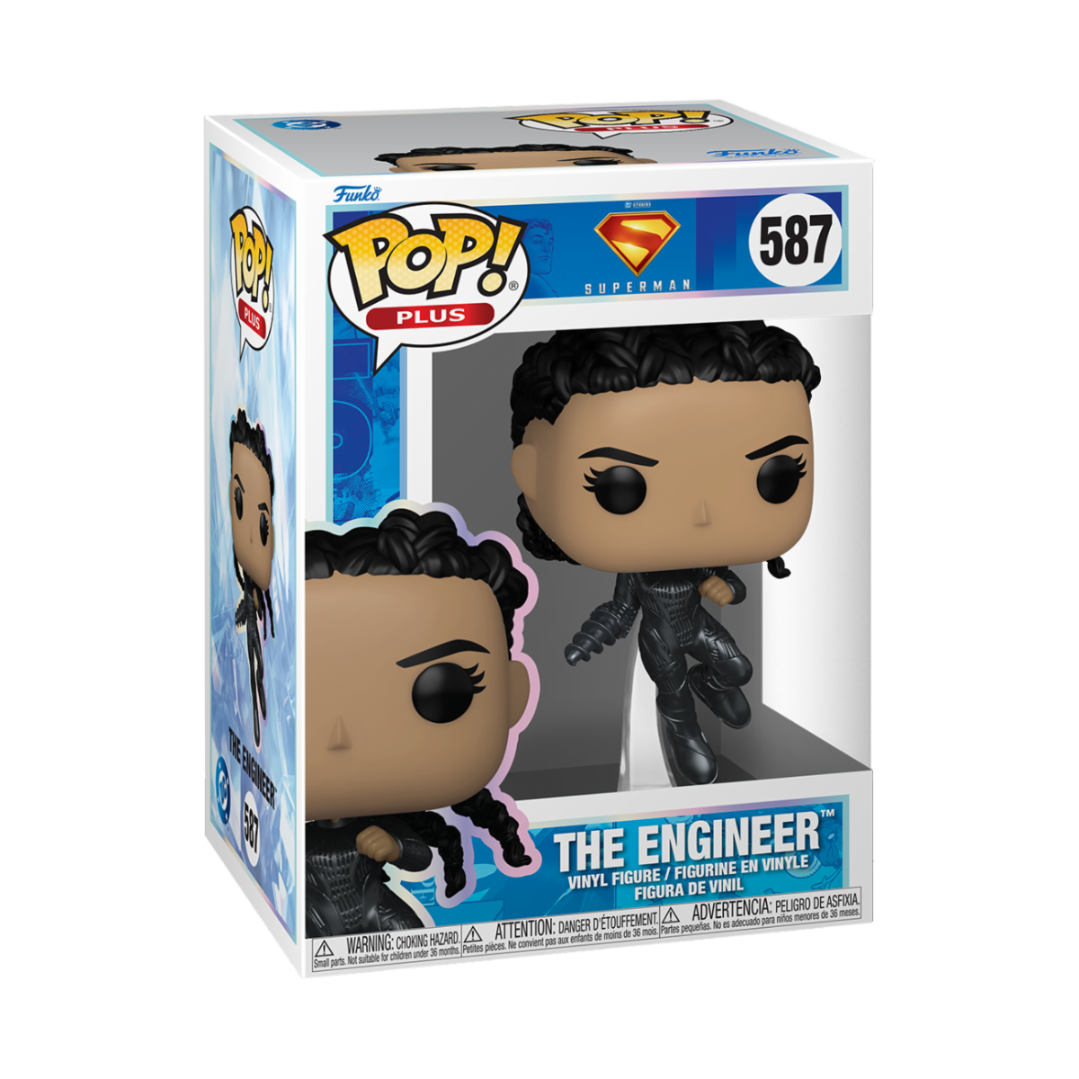 DC COMICS: SUPERMAN (2025) - POP FUNKO VINYL FIGURE 587 THE ENGINEER 9CM