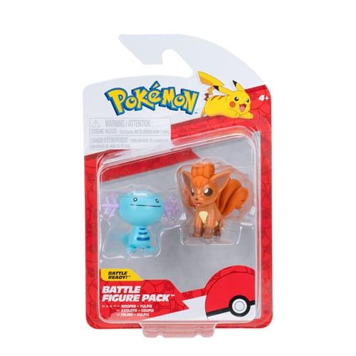 POKEMON - PK010702 - BATTLE FIGURE PACK - PEZZO SINGOLO - WOOPER & VULPIX