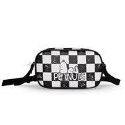 CR088550PEA - PEANUTS - CHECKERBOARD LOGO CROSS BODY BAG