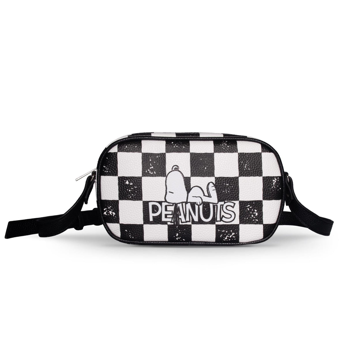 CR088550PEA - PEANUTS - CHECKERBOARD LOGO CROSS BODY BAG