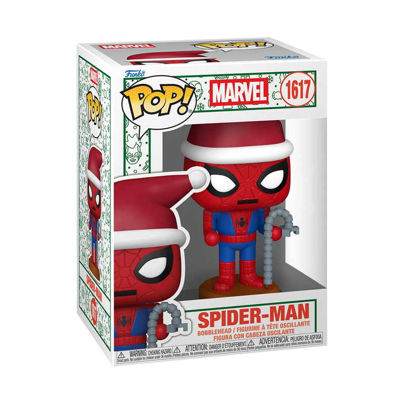 MARVEL HOLIDAY S6 (2026) - POP FUNKO VINYL FIGURE 1617 SPIDER-MAN (NUTCRACKER) 9CM