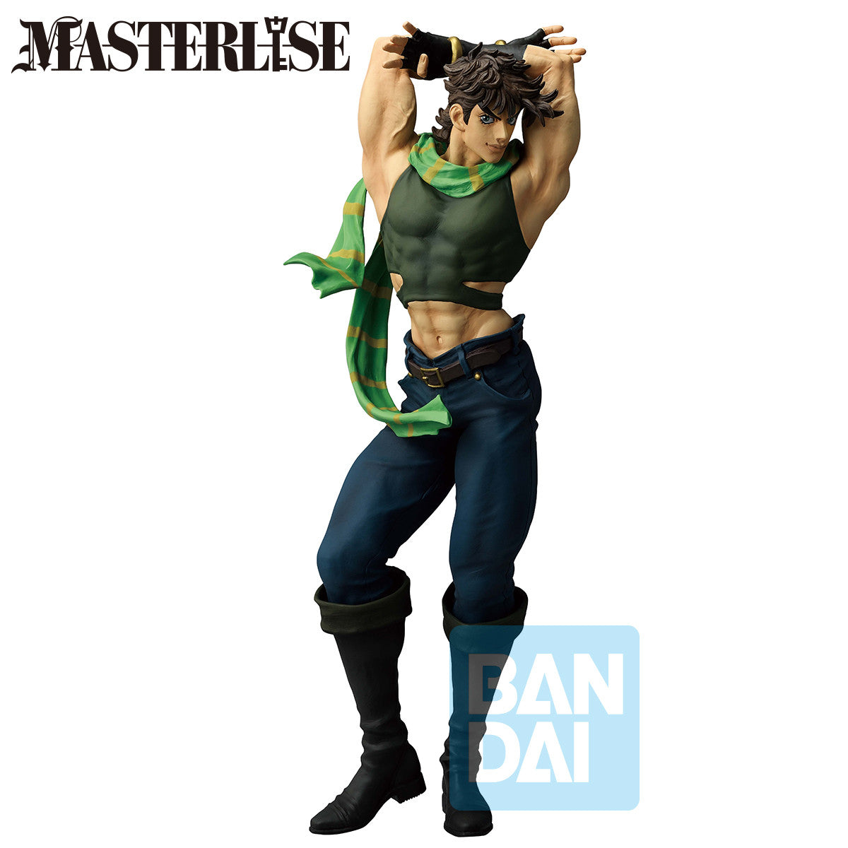 72347 - JOJO'S BIZARRE ADVENTURE - ICHIBANSHO FIGURE FROM JOJO’S BIZARRE ADVENTURE THE GATHERING OF STARS - JOSEPH JOESTAR - STATUA 27CM