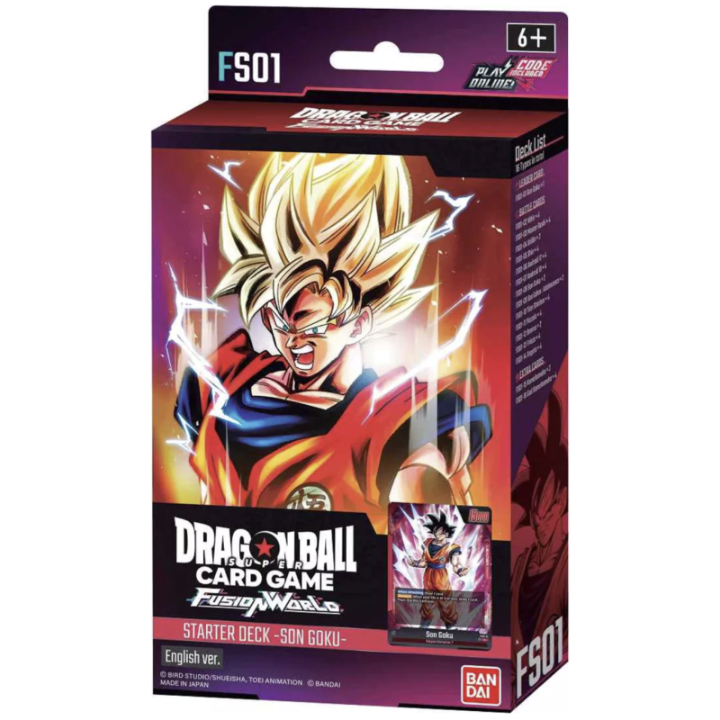 DRAGON BALL SUPER CARD GAME - STARTER DECK - FS01 - FUSION WORLD