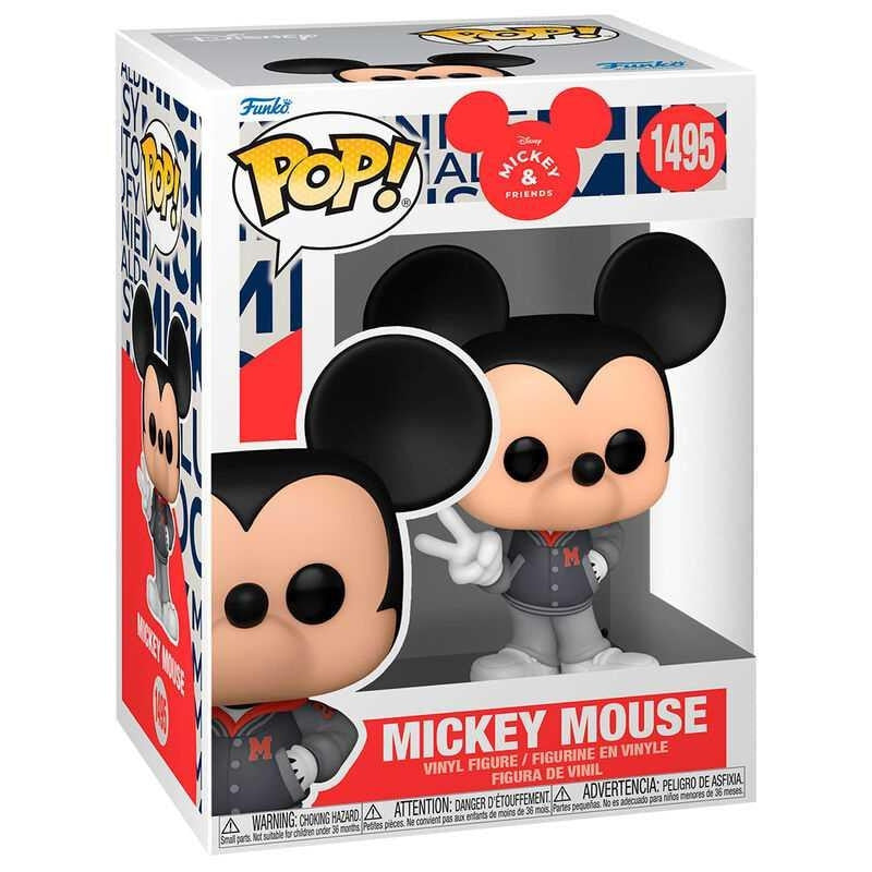 DISNEY: MICKEY MOUSE IN REAL LIFE - POP FUNKO VINYL FIGURE 1495 MICKEY 9CM