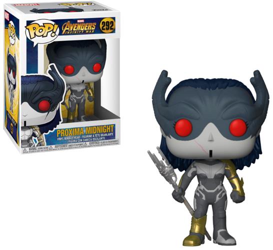 AVENGERS INFINITY WAR - POP FUNKO VINYL FIGURE 292 PROXIMA MIDNIGHT 9CM