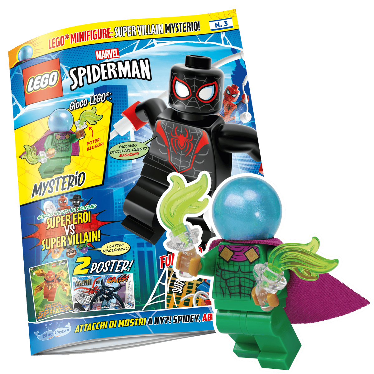 LEGO SPIDER-MAN N.3 - MYSTERIO