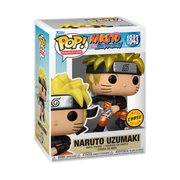 NARUTO SHIPPUDEN - POP FUNKO VINYL FIGURE 1843 NARUTO (WITH KUNAI & SHURIKEN) CHASE 9CM
