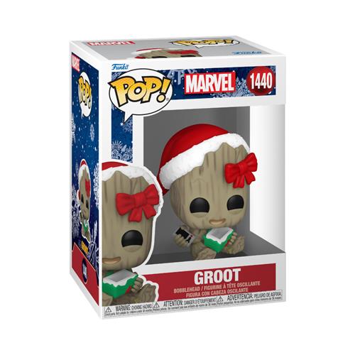 MARVEL: HOLIDAY - POP FUNKO VINYL FIGURE 1440 GROOT 9CM