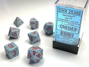 CHX 25300 - SET 7 DADI POLIEDRICI PUNTINATI - AIR