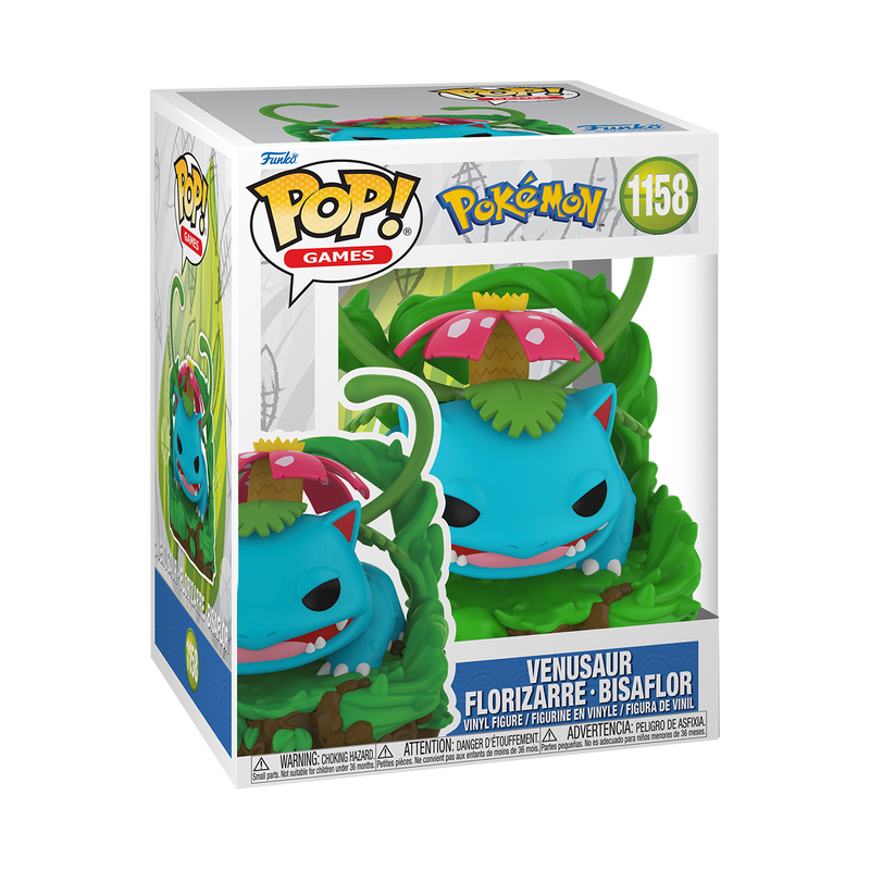 POKEMON S23 - POP FUNKO PREMIUM VINYL FIGURE 1158 VENUSAUR 9CM