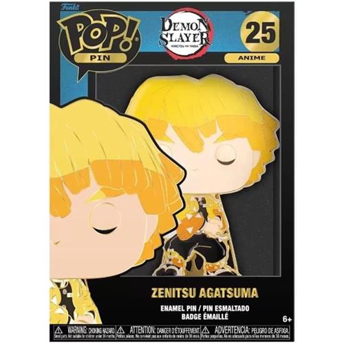 DEMON SLAYER - POP LARGE PIN ENAMEL - 25 ZENITSU AGATSUMA