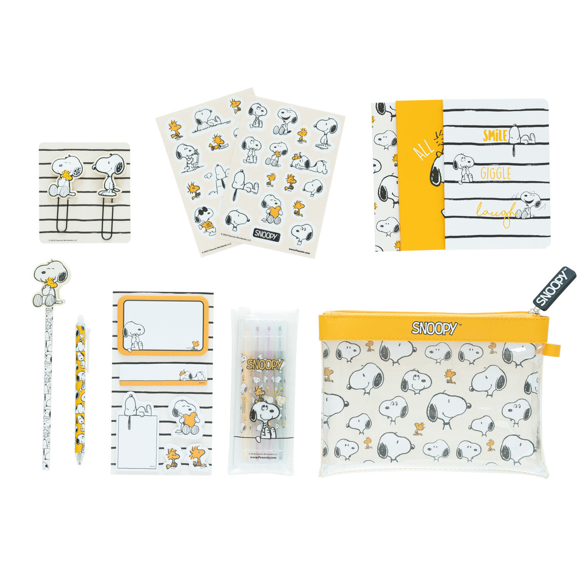 SETP001 - SNOOPY - SET CANCELLERIA - SNOOPY