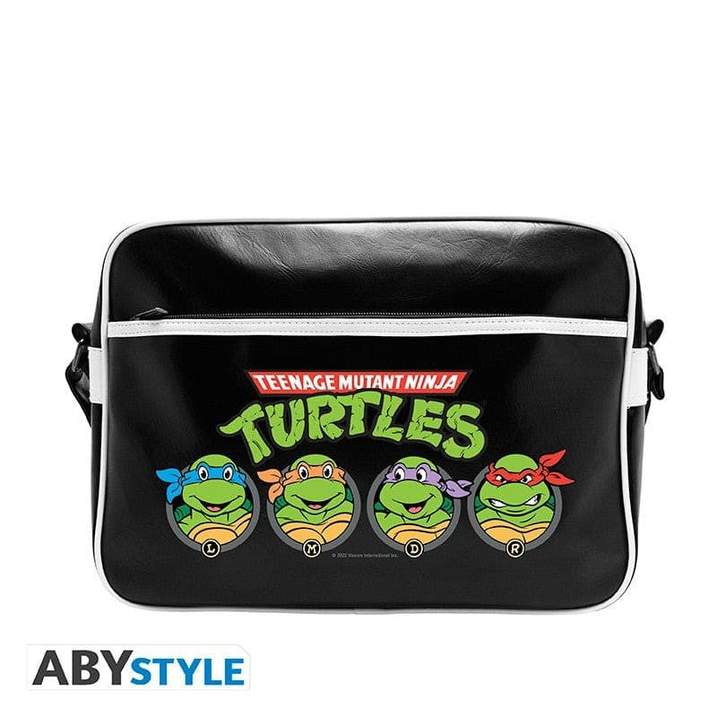 ABYBAG557 - TEENAGE MUTANT NINJA TURTLES - MESSENGER BAG - TURTLES FACES