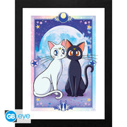 GBYDCO957 - SAILOR MOON - POSTER - LUNA E ARTEMIS