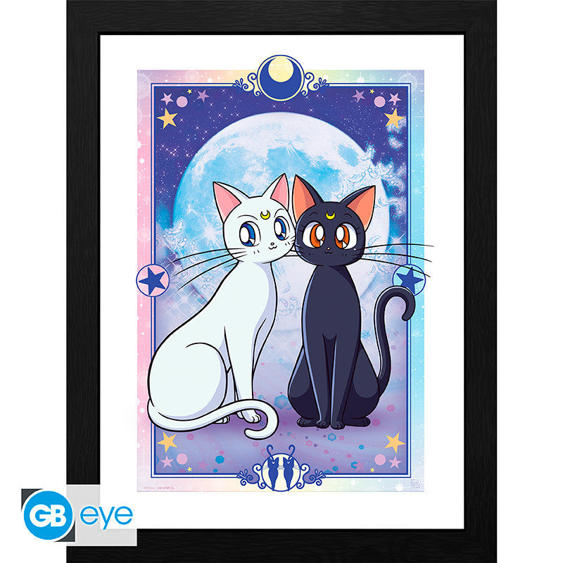 GBYDCO957 - SAILOR MOON - POSTER - LUNA E ARTEMIS