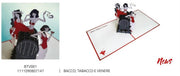 BIGLIETTO DI AUGURI POP-UP 3D - MUSICA & EVENTI - BACCO TABACCO VENERE