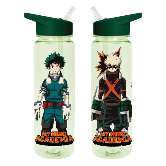 PDB27679 - MY HERO ACADEMIA - BOTTIGLIA DA VIAGGIO IN PLASTICA - HEROES