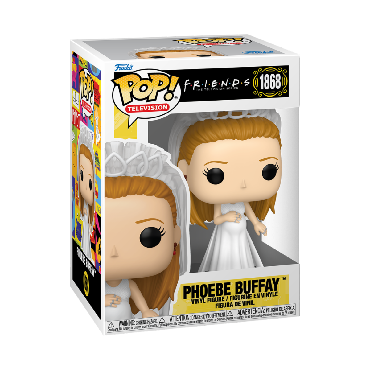 FRIENDS S7 - POP FUNKO VINYL FIGURE 1868 PHOEBE BUFFAY 9CM