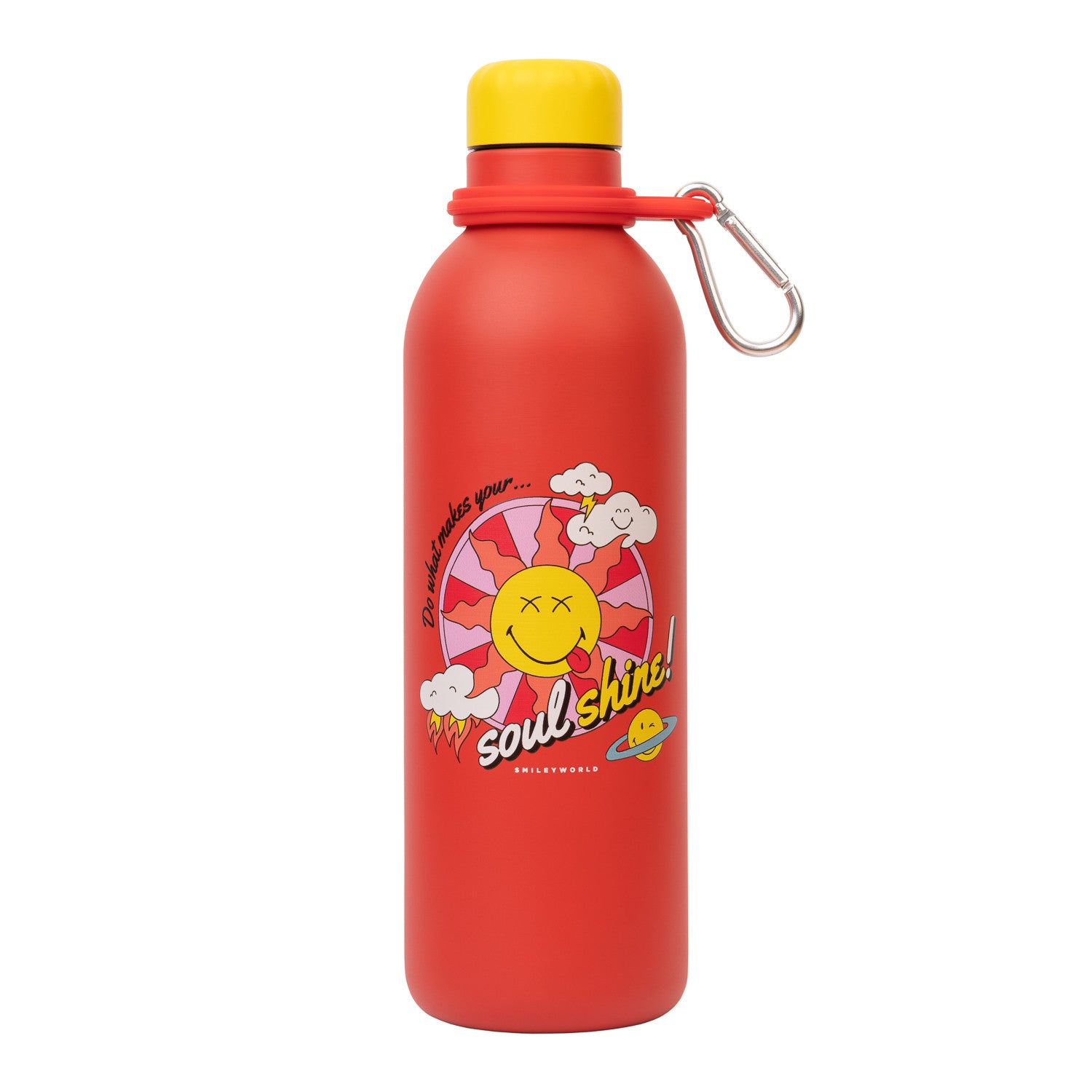 BMHC033 - SMILEY - BOTTIGLIA ISOTERMICA 500ML - QUIRKY COMICS