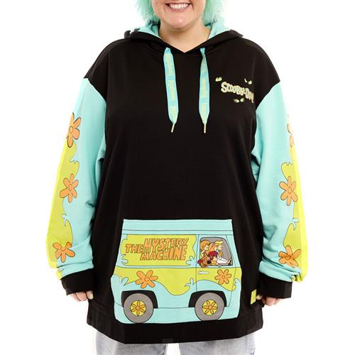 SCOOBY DOO - FELPA CON CAPPUCCIO - MYSTERY MACHINE 2XL