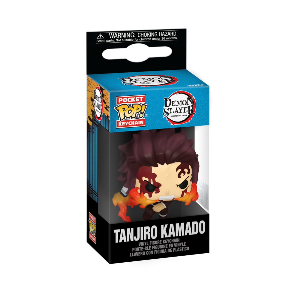DEMON SLAYER - KEYCHAIN - TANJIRO (DANCING FLASH) 4CM