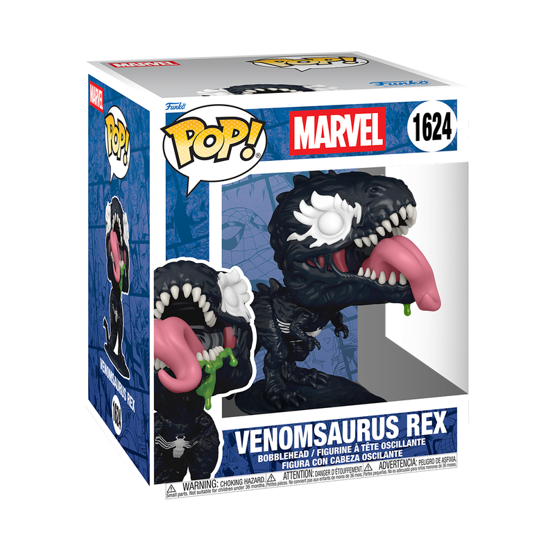 VENOM COMICS - POP FUNKO SUPER VINYL FIGURE 1624 VENOMSAURUS REX 15CM