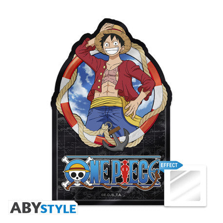 ABYDCO587 - ONE PIECE - INDIVIDUAL VINYL STICKER - LUFFY