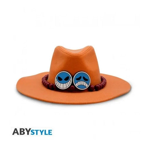 ABYROL057 - ONE PIECE - CAPPELLO REPLICA - PORTGAS D. ACE