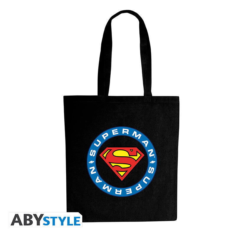 ABYBAG768 - DC COMICS - TOTE BAG - SUPERMAN LOGO