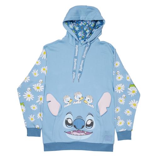 DISNEY - LILO & STITCH - FELPA CON CAPPUCCIO - SPRINGTIME STITCH S