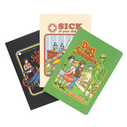 PCA5015 - STEVEN RHODES - SET 3 A5 NOTEBOOK - STEVEN RHODES