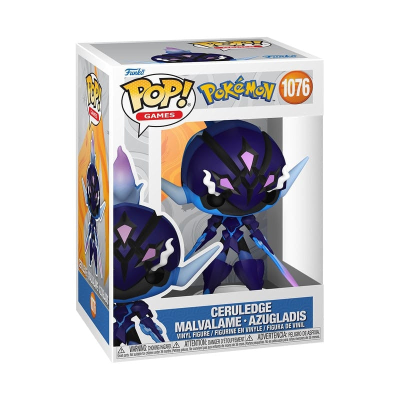 POKEMON - POP FUNKO VINYL FIGURE 1076 CERULEDGE 9CM