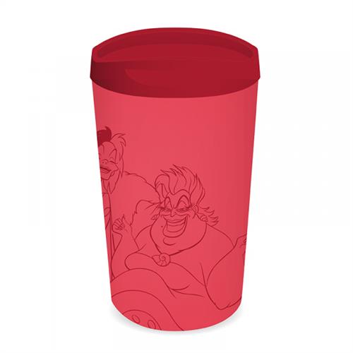 MUGTDC04 - DISNEY CLASSIC - TRAVEL MUG (METAL 450ML) - DISNEY VILLIANS (EVIL TODAY)