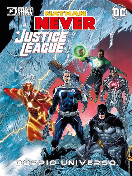 NATHAN NEVER/JUSTICE LEAGUE 0 - COVER ALFA