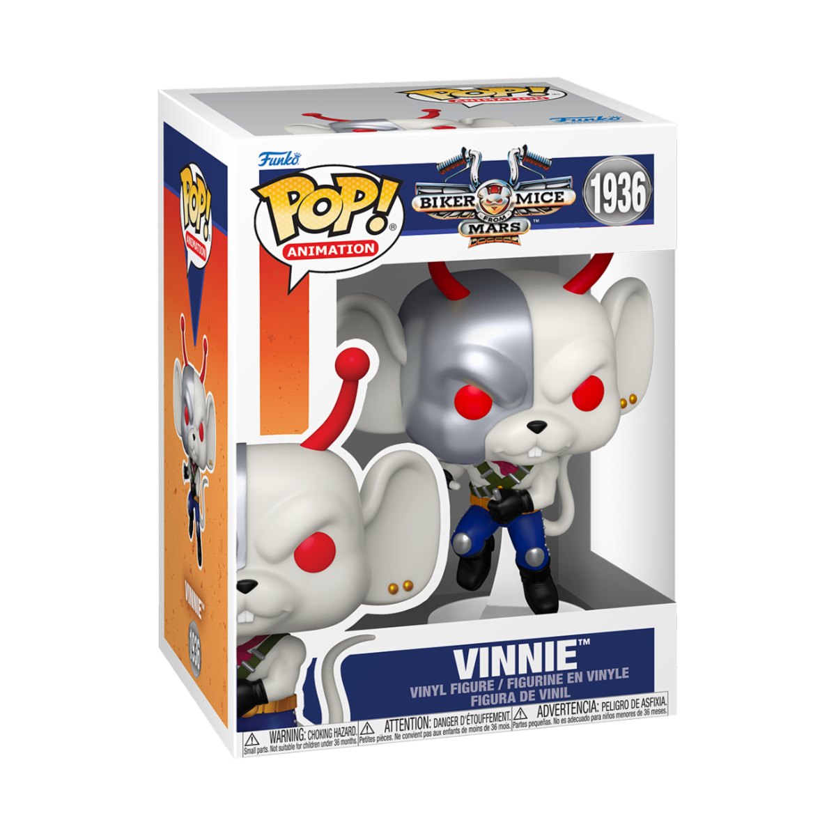 BIKER MICE FROM MARS - POP FUNKO VINYL FIGURE 1936 VINNIE 9CM