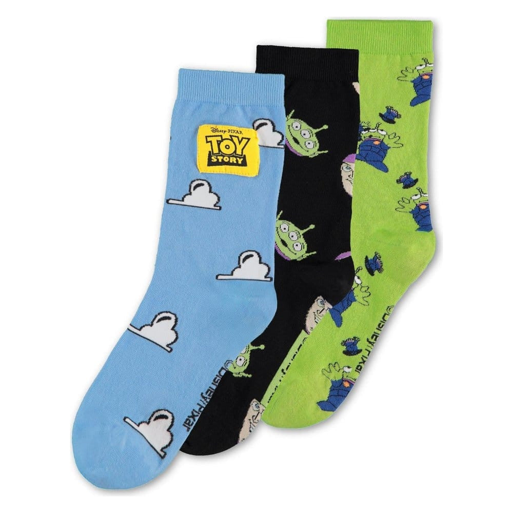CR525143TOY-39/42 - TOY STORY 5 - CREW SOCKS (3PACK)
