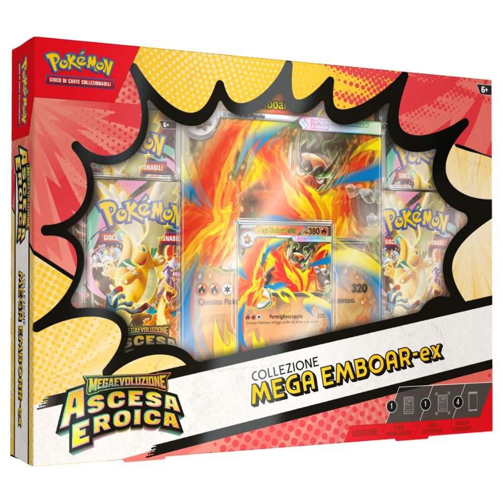 PK10313-I - POKEMON M2.5 COL.MEGA EMBOAR-EX, MEGA FERALIGATOR-EX E MEGA MEGA-EX (IT)